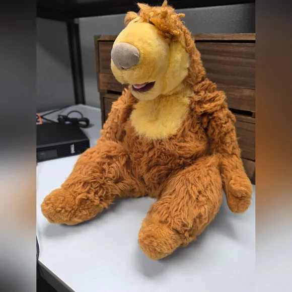 Bear in the big blue house. Sits at 19-20" - Picture 1 of 2